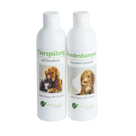 Pflegeset für Hunde - Shampoo & Pflegespülung