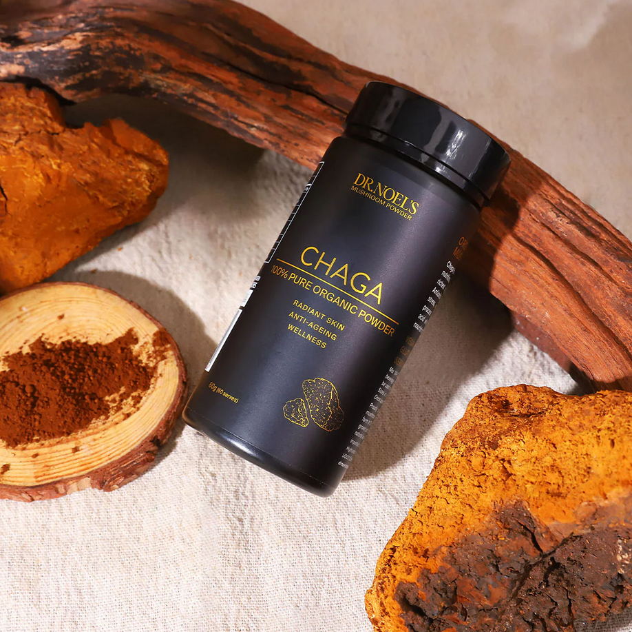 Concentrated Organic Chaga Mushroom Powder - Image 2