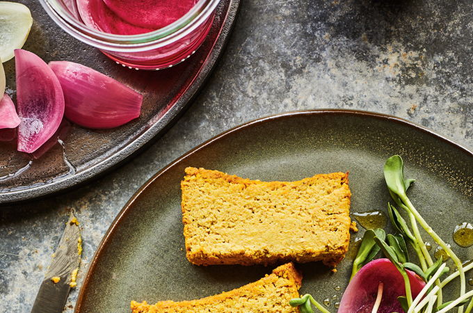 Végé-pâté aux oignons caramélisés