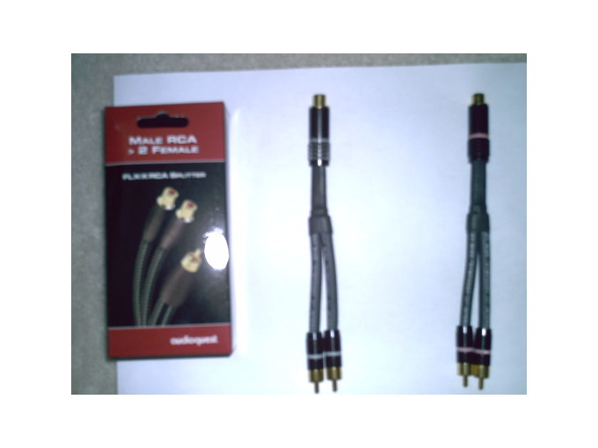 STRAIGHT WIRE, AUDIOQUEST RCA Y Cables (splitters)