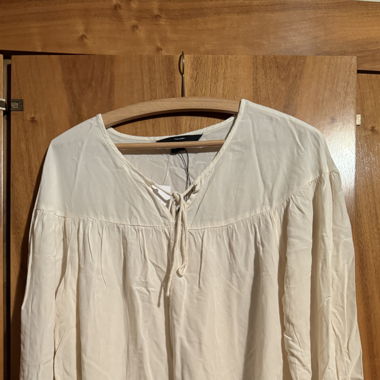 Creme Weiße Bluse