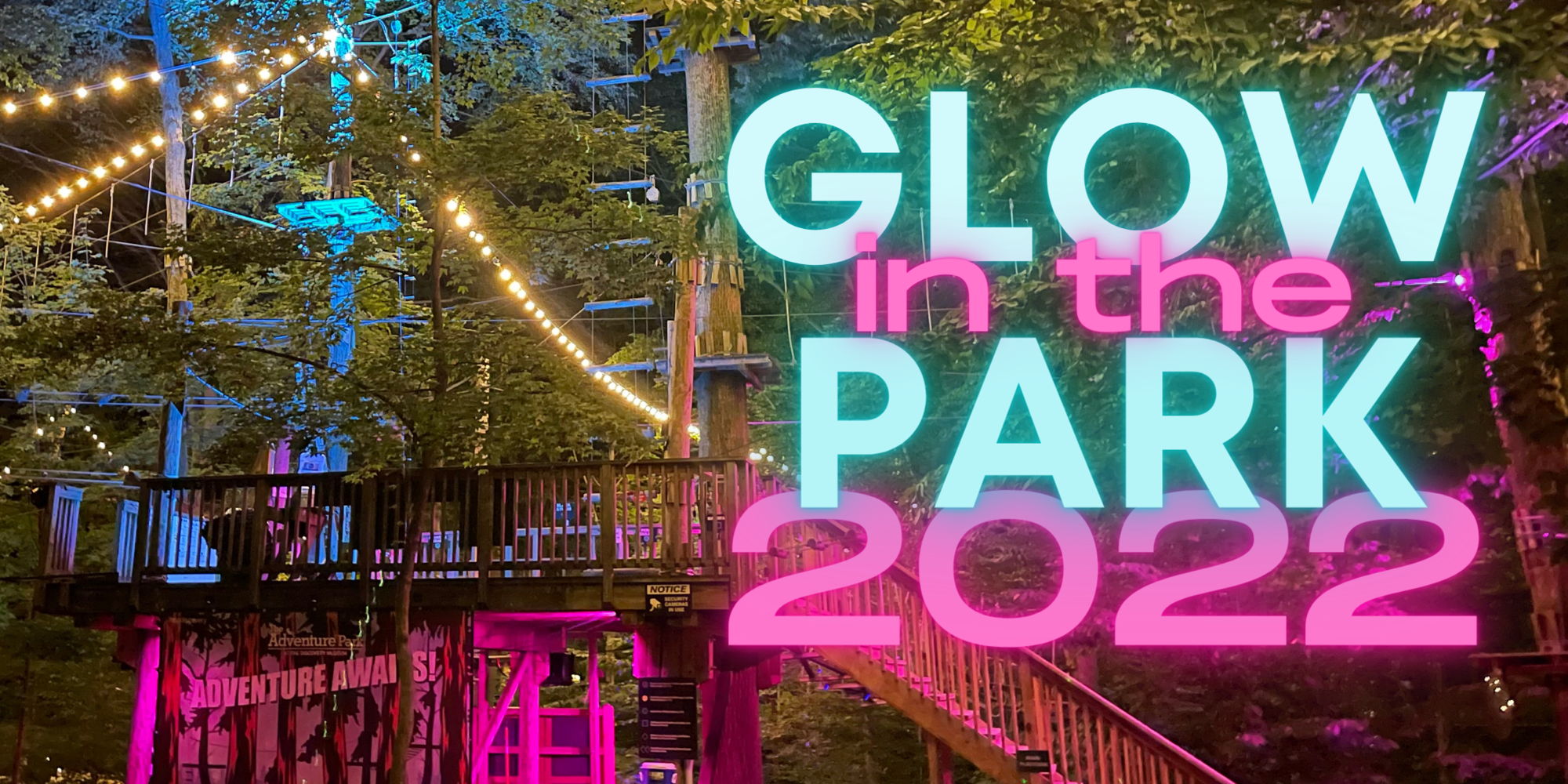 Glow in the Park at The Adventure Park at Storrs promotional image