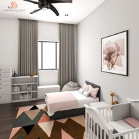 five-by-rizny-sdn-bhd-contemporary-minimalistic-modern-malaysia-selangor-bedroom-kids-3d-drawing-3d-drawing