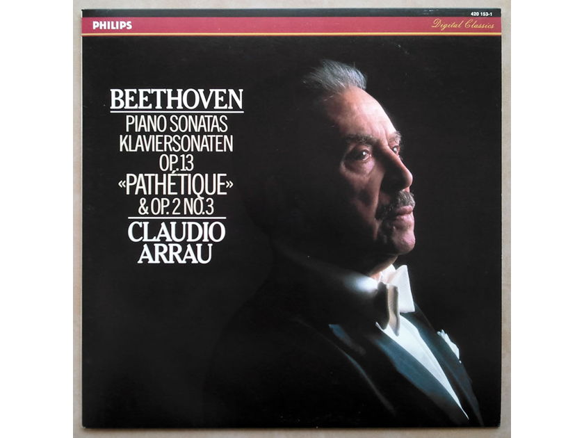 Philips Digital Classics/Arrau/Beethoven - Piano Sonatas "Pathetique" & Op.2 No.3 / NM