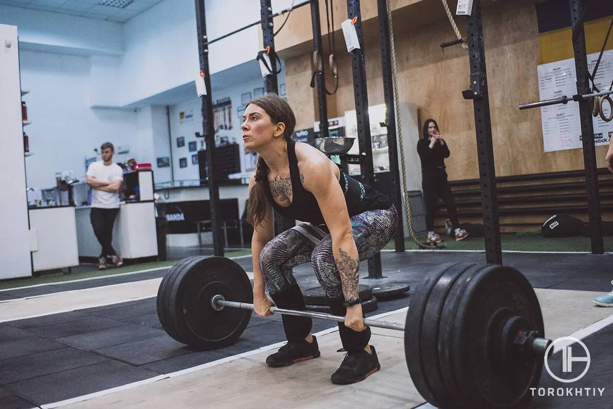 WBCM Female Functional Fitness Workout Deadlift WBCM Female Functional Fitness Workout Deadlift