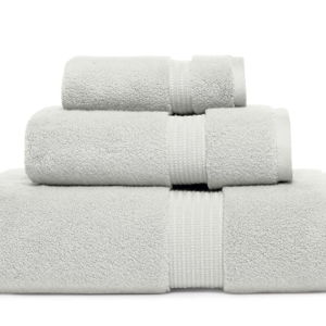 Hudson Park Collection Luxe Turkish Bath Towel - Whisper Gray