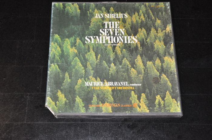 Jan Sibelius - The Seven Symphonies Complete Box Set SR...