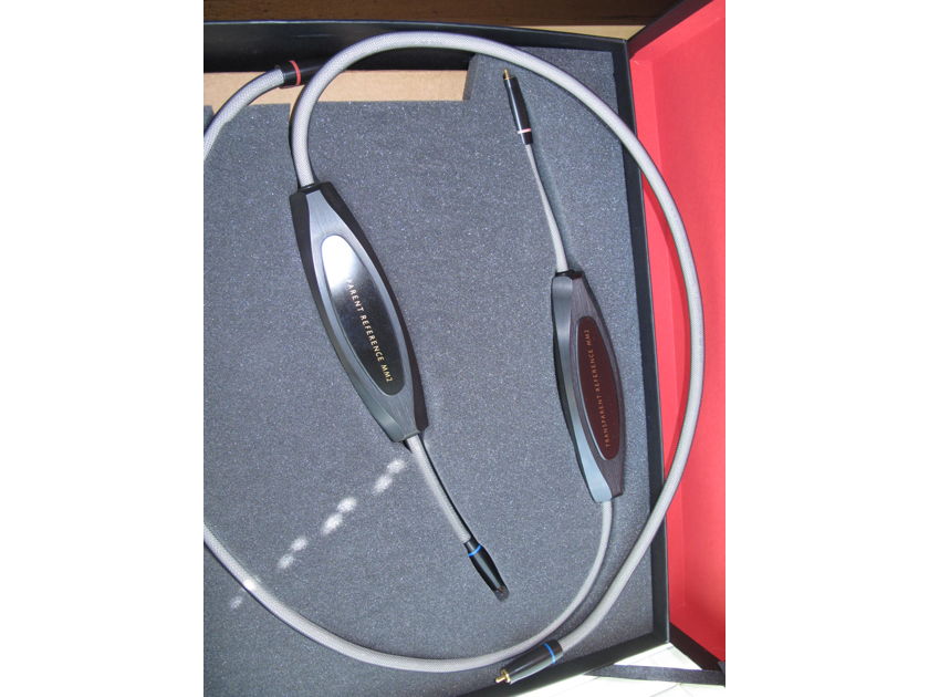 Transparent Audio Reference MM (MM2) 1M RCA SRMM1 (next to Opus)