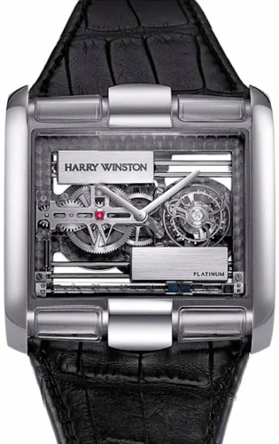 Harry Winston Avenue Glissiere Haute Horology Tourbillon 350/MATWL