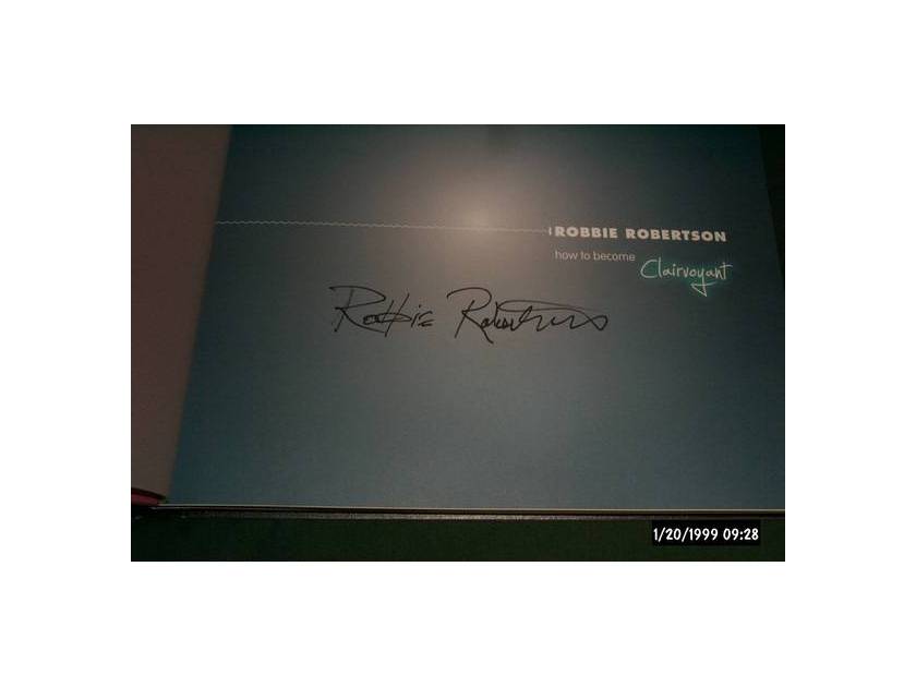 Robbie Robertson - How To Become clairvoyant signed box set ltd