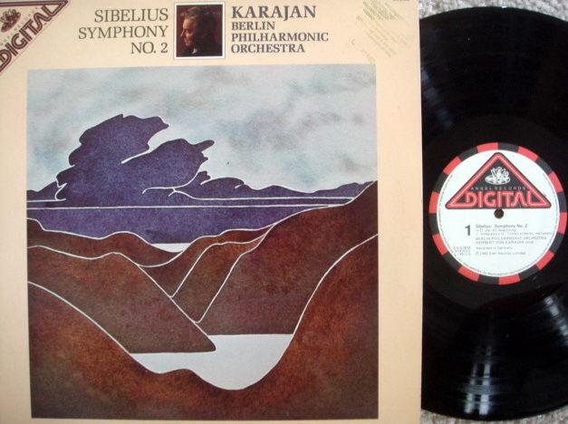 EMI Angel Digital / KARAJAN, - Sibelius Symphony No.2, ...