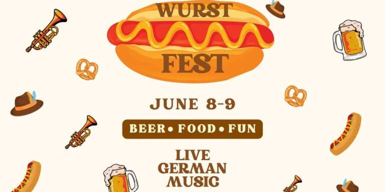 WURST FEST – LIVE GERMAN MUSIC – DA STUBE BUBEN and HAMMERSTEIN BAND – FREE SHOWS promotional image
