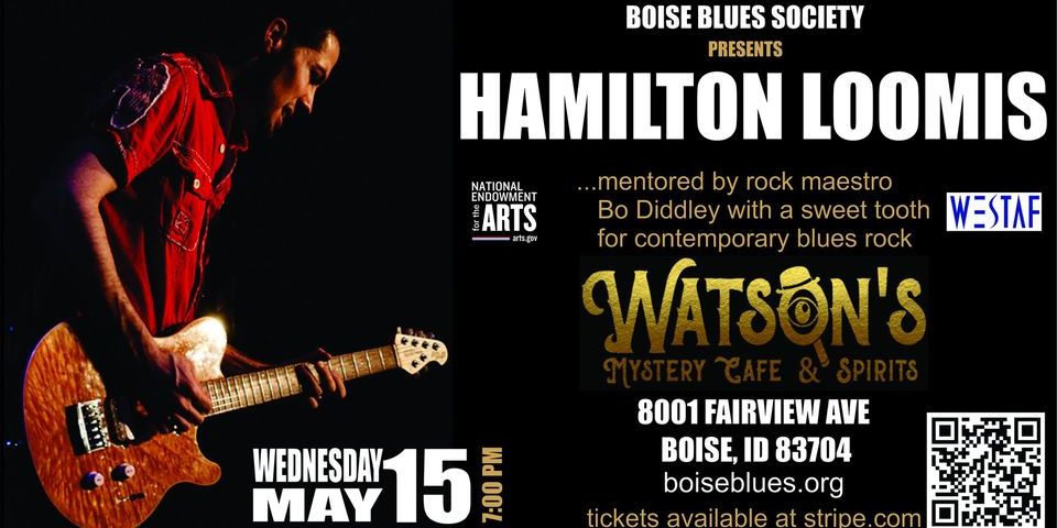 Hamilton Loomis at Watson's Mystery Cafe & Spirits promotional image
