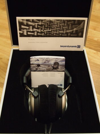 Beyerdynamic  T1 Premium Semi-Open Dynamic Headphones -...