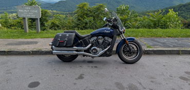 2021 INDIAN SCOUT ABS motorcycle for rent near LEICESTER, NC