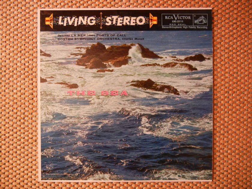Debussy-Ibert - The Sea-La Mer-Ports of Call RCA Living Stereo LSC-2111 Shaded Dog 1960
