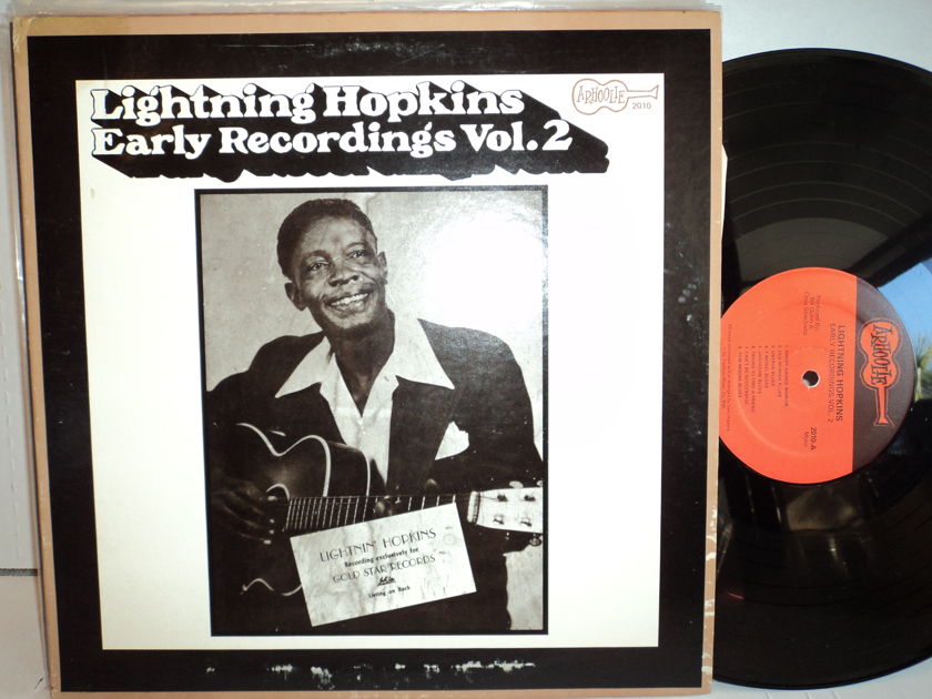 Lightning Hopkins - Early Recordings vol. 2 1974 Arhoolie mono NM