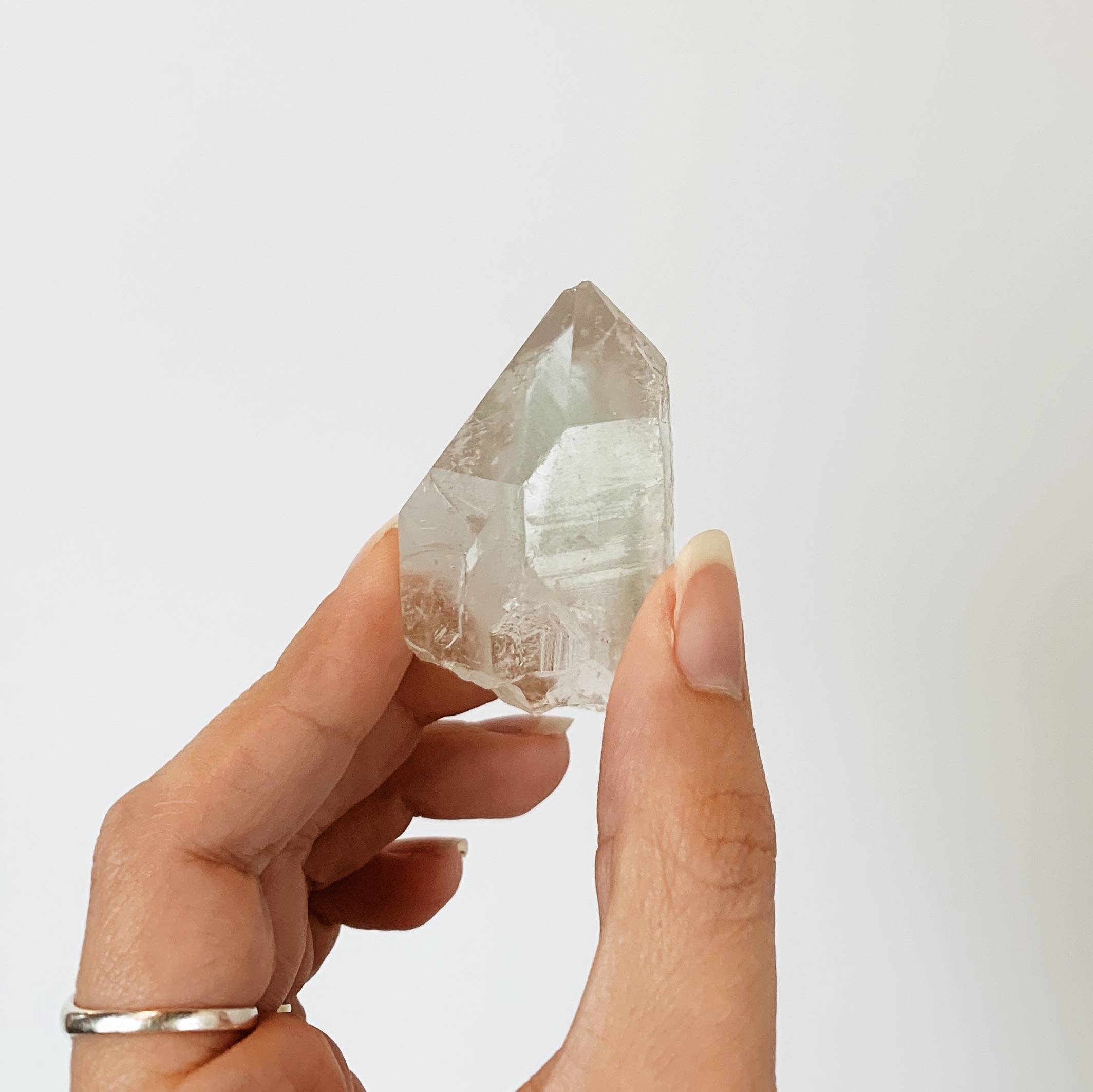Clear Quartz Rough is a great crystal for beginners