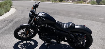 2016 HARLEY-DAVIDSON SPORTSTER IRON 883 motorcycle for rent near Las Vegas, NV