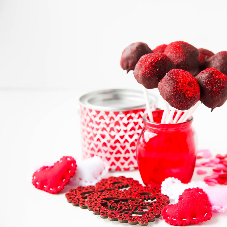 Valentines Cake Pops
