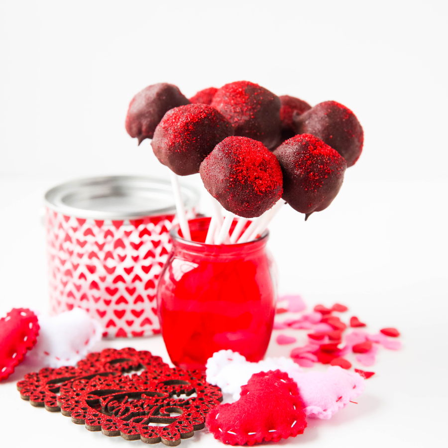 Valentines Cake Pops