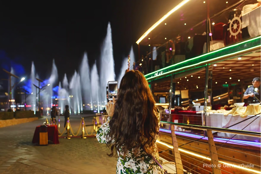 Dubai Luxury Canal Boat Ride w/ Dinner & Transfers - photo 4