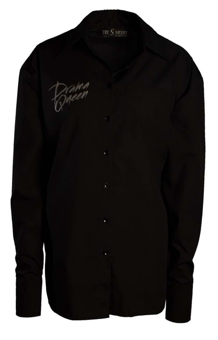 Drama Queen Black Shirt