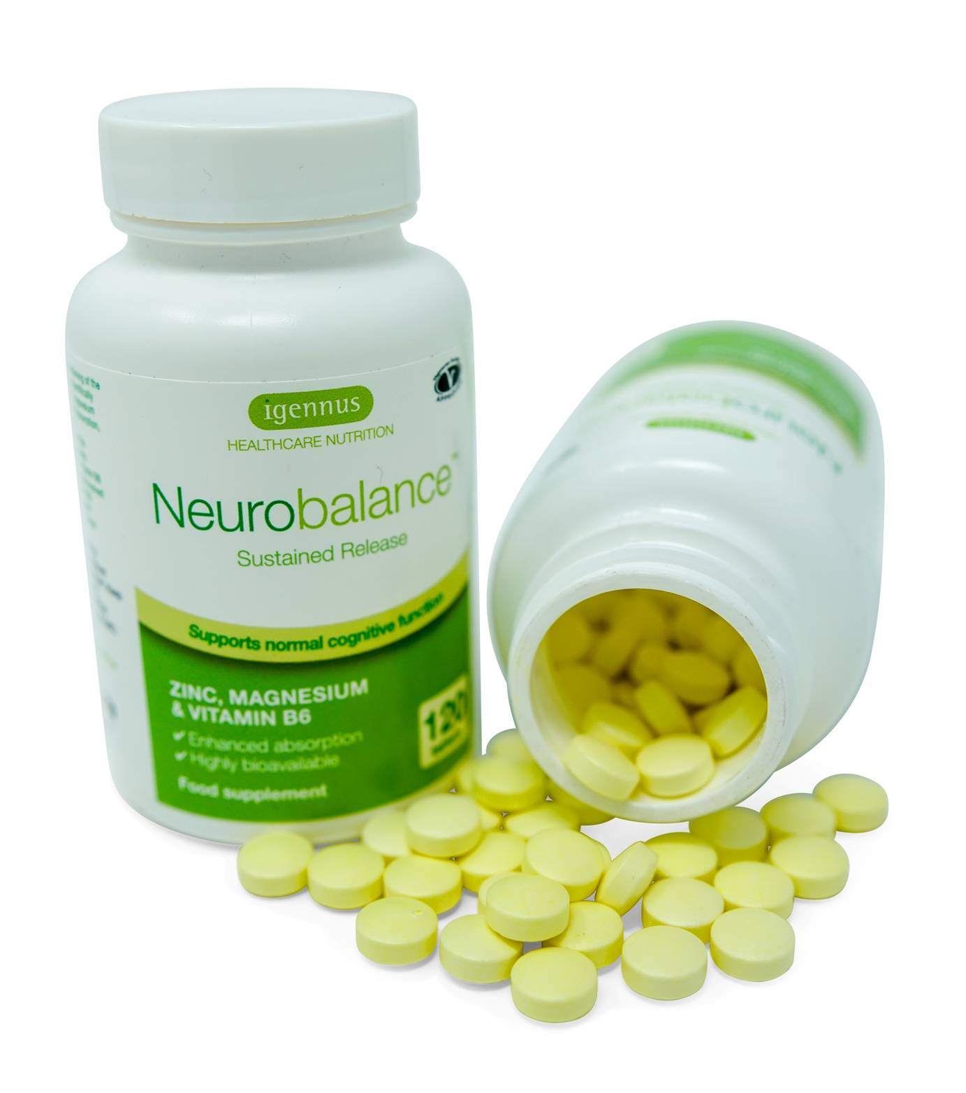 Neurobalance | Zinc, magnesium and vitamin B6 tablets – Igennus ...