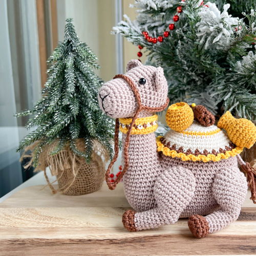 Crochet Nativity set: Three Kings and Camel/Pattern, PDF, English only/Christmas, Nativity toys, Amigurumi, Xmas toys, Three Wise Men