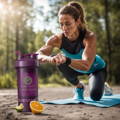 Matcha-drinkende atlete - Natuurlijke Energieboost voor Trainingen