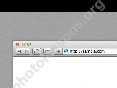 Браузер Safari в формате .PSD - скачать бесплатно Фотошоп исходник