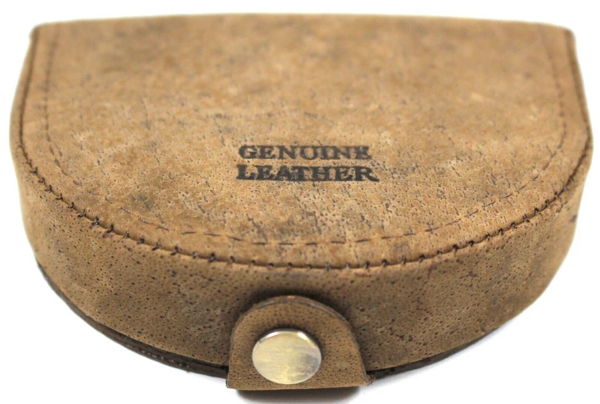 Framed Coin Purse in black or tan. Style: 11031 - Image 3