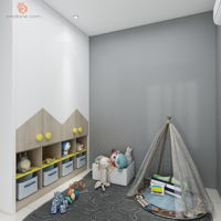 spaciz-design-sdn-bhd-minimalistic-modern-malaysia-selangor-bedroom-kids-3d-drawing-3d-drawing