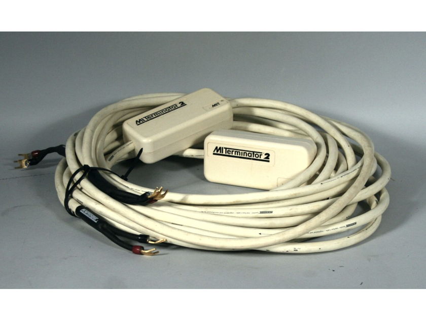 MIT Cables Terminator 2 Speaker Wires 24' Bi-Wire Pair, No Reserve!