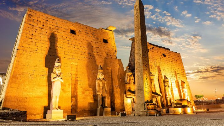 Luxor and Karnak Temples are especially enchanting when illuminated at night, creating a magical atmosphere for photography