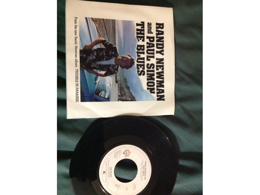 Randy Newman Paul Simon - The Blues 45 With Sleeve