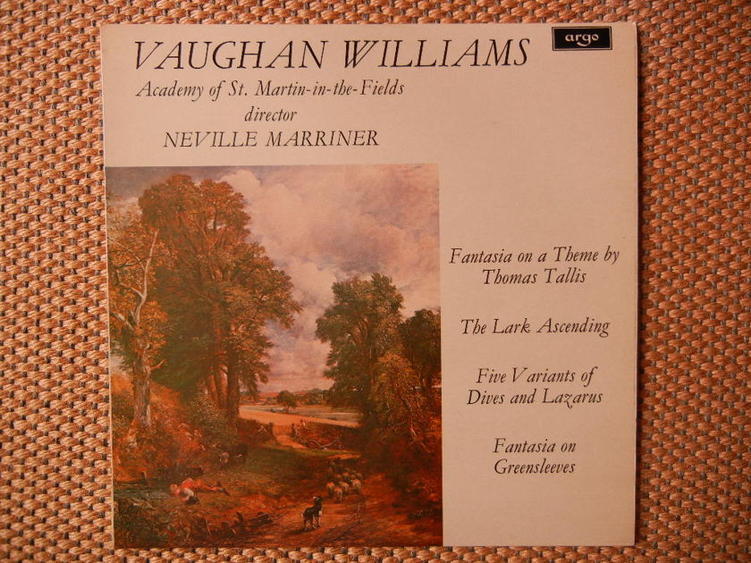 Williams - Fantasia-Lark Ascending-Five Variants/Fantasia Argo ZRG 696