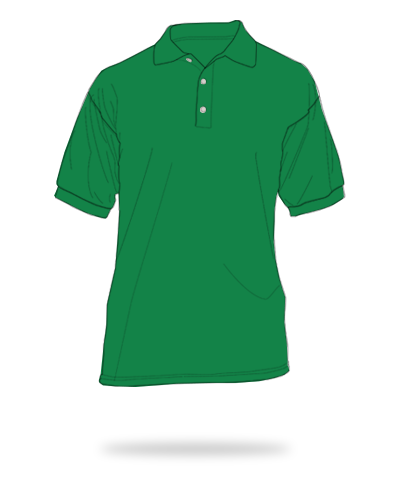 Fern green adult fit honeycombed cotton polo shirts sj clothing manila philippines