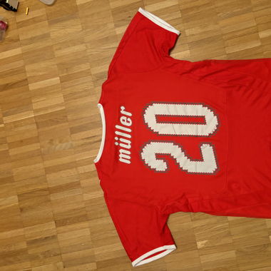 2008-10 Schweiz Trikot Müller #20 Size M