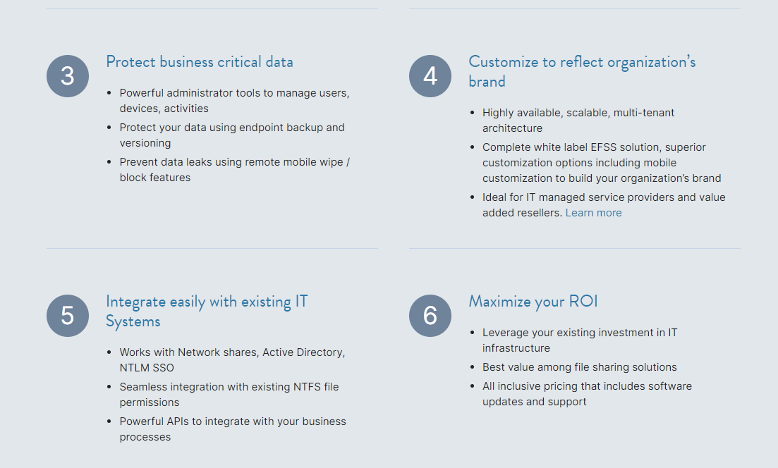 FileCloud product / service