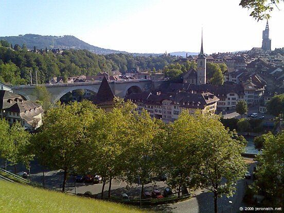 Vue sur Berne en Suisse - 04 - juin 2006