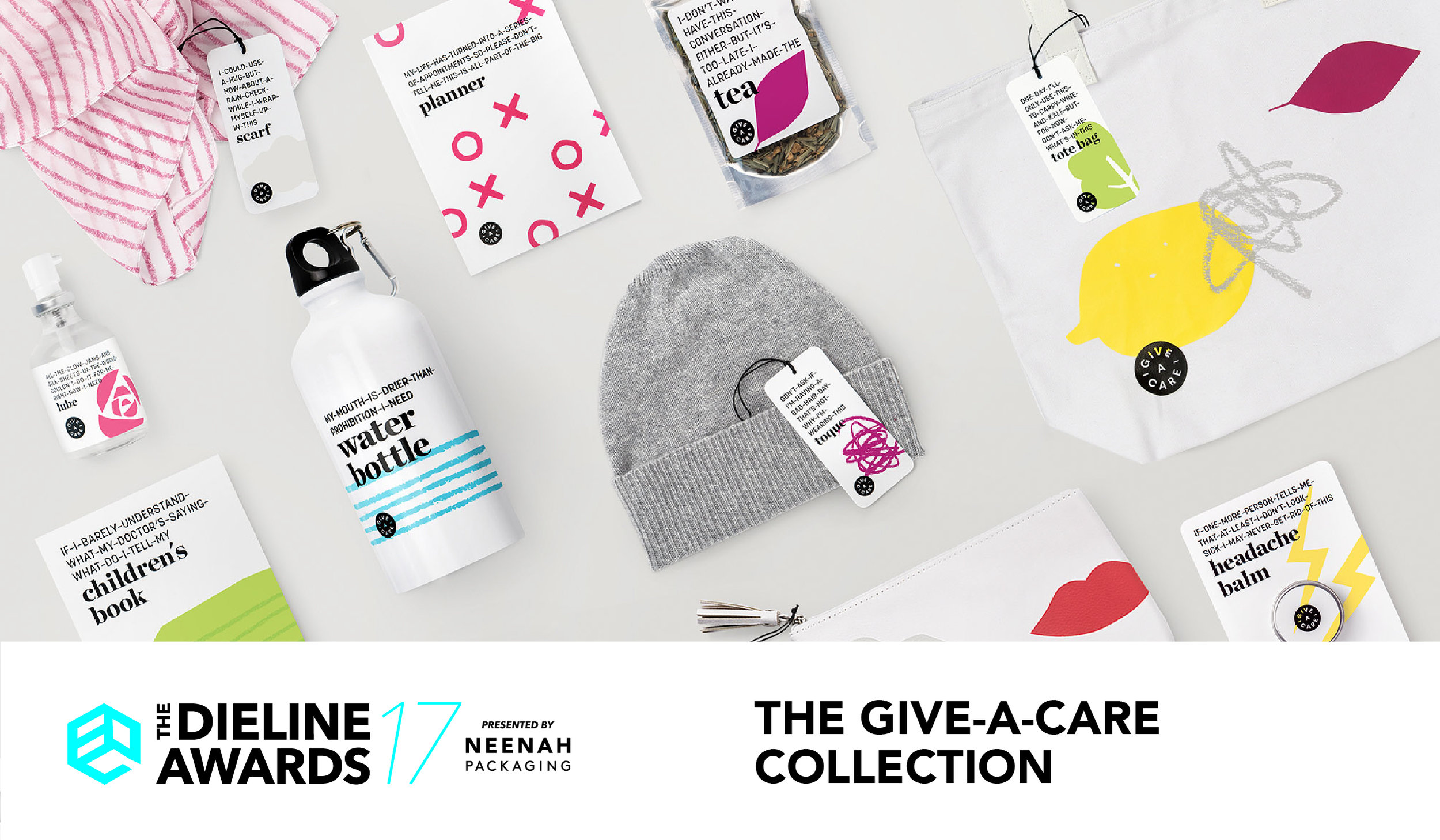 The Dieline Awards 2017 Outstanding Achievements: The Give-A-Care Collection