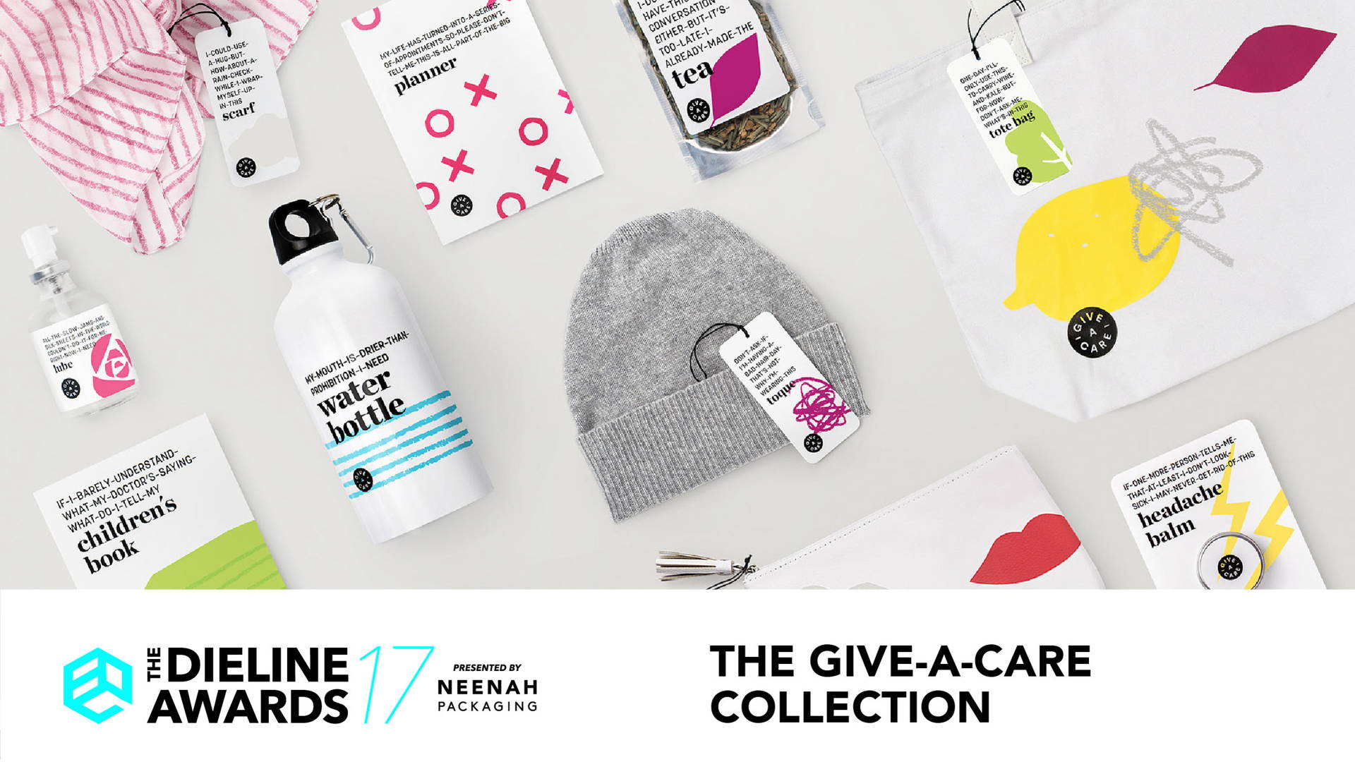 Featured image for The Dieline Awards 2017 Outstanding Achievements: The Give-A-Care Collection