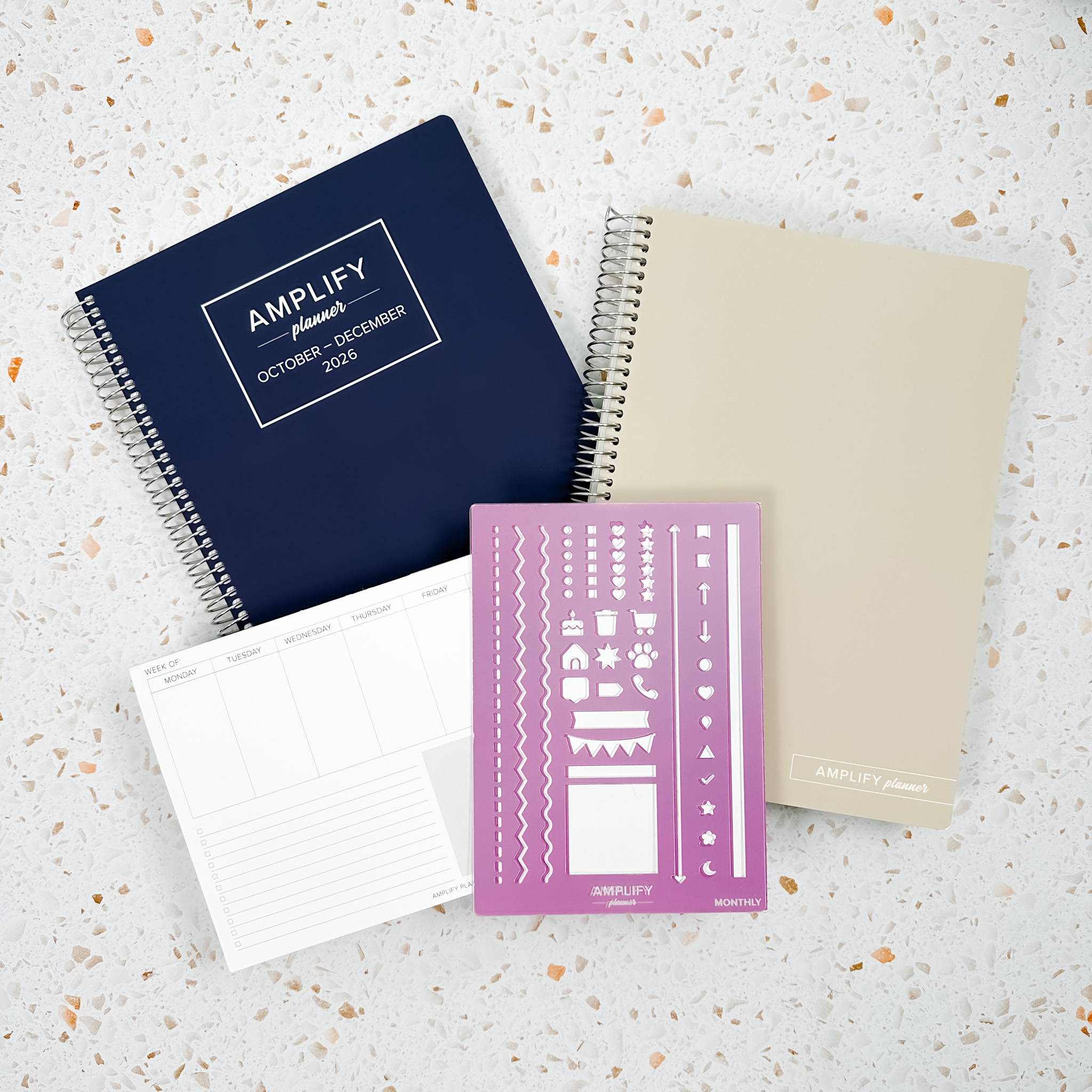amplify planner blue daily planner
