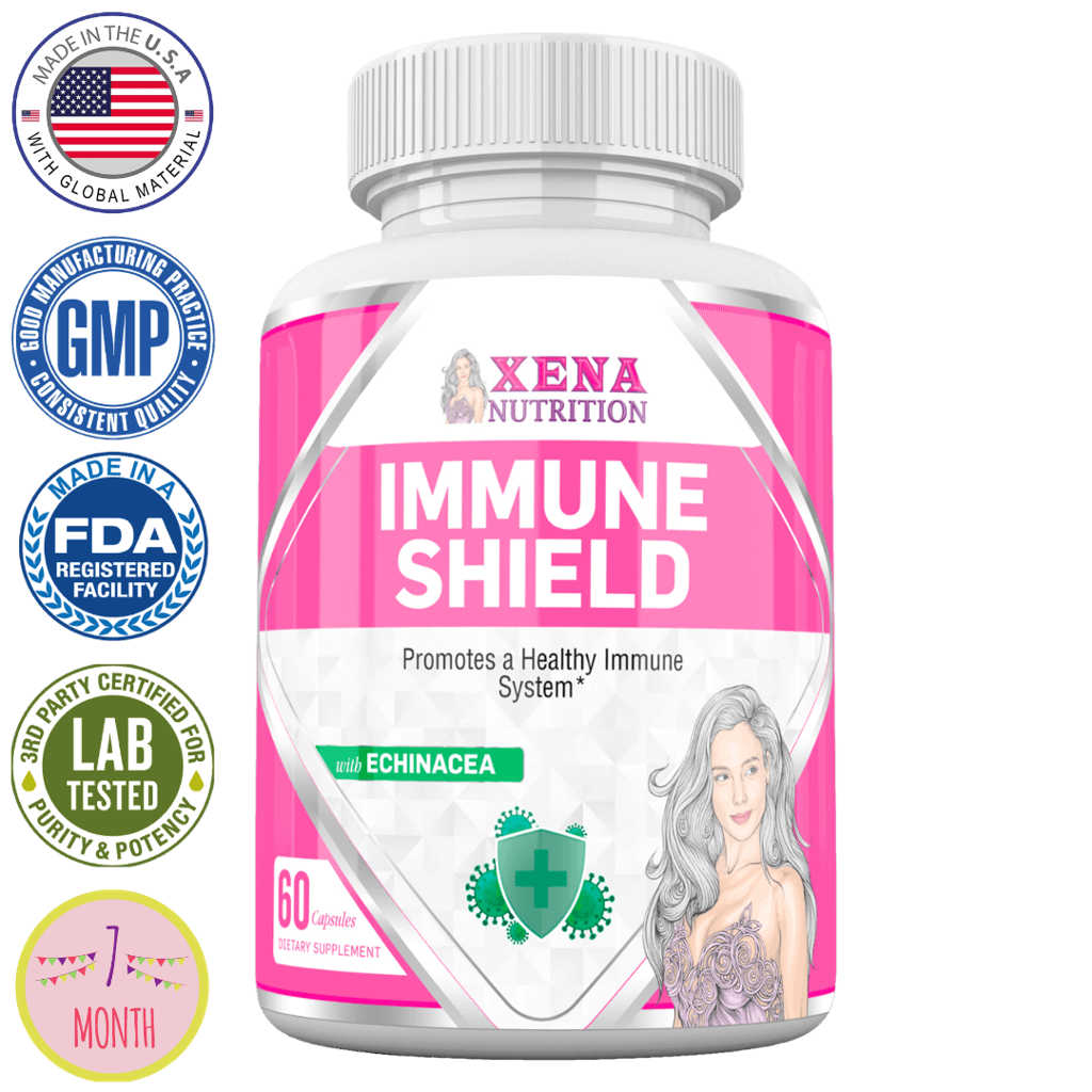 Immune Shield product image xena nutrition natural supplement defenses immune system boost 