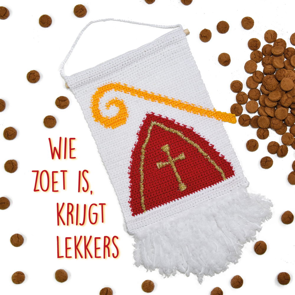 Wandhanger 3D - Sinterklaas