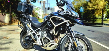 2023 TRIUMPH TIGER 1200 GT PRO motorcycle for rent near Los Angeles, CA