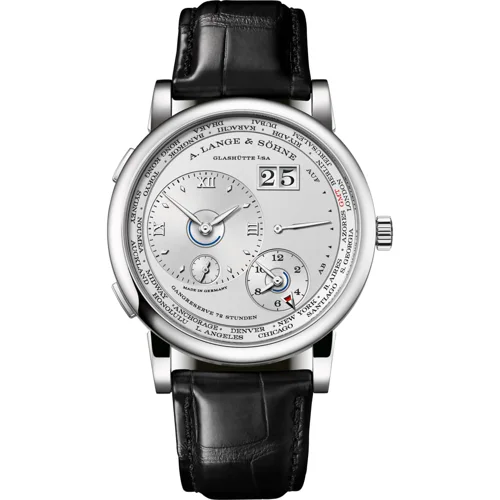 A. Lange & Söhne Lange 1 Time Zone White Gold