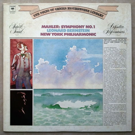 Columbia/Bernstein/Mahler - Symphony No.1 / NM