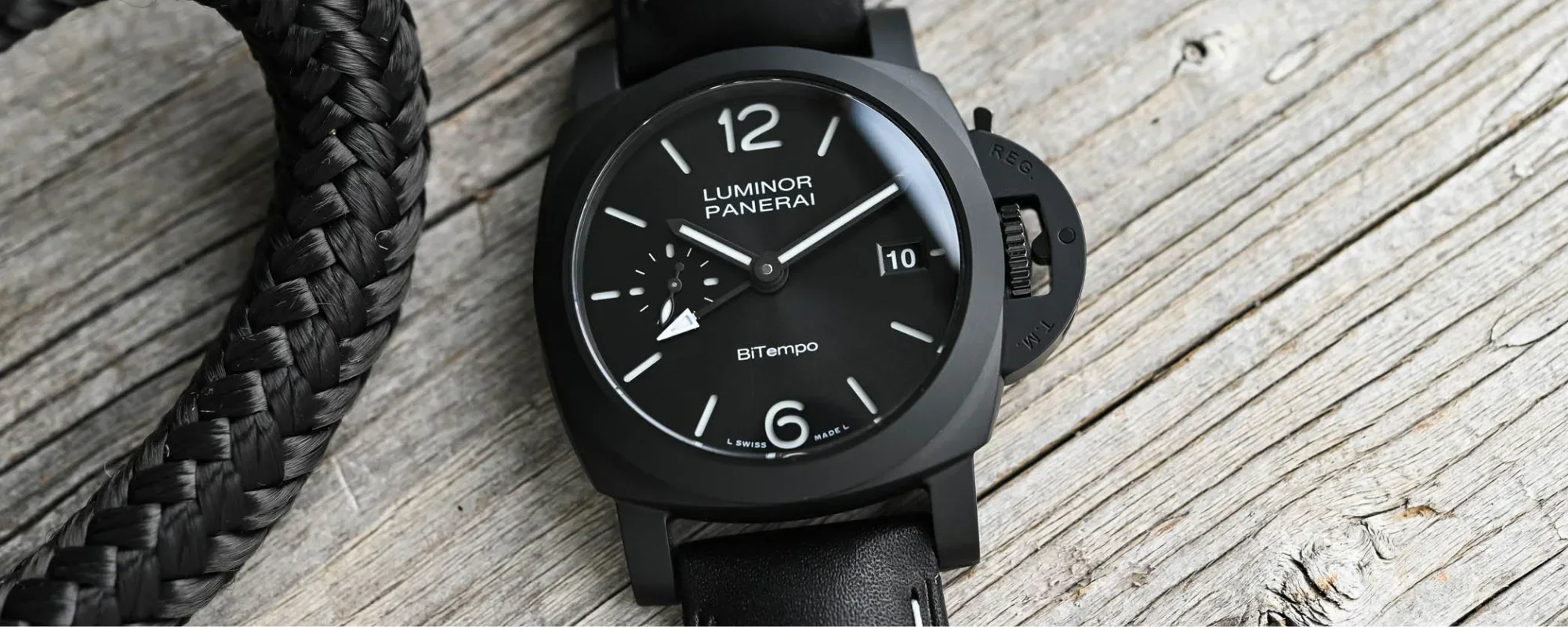 Panerai Shrinks the Luminor GMT Into a Sleek 40mm Ceramic Case - Finally! | Chrono 10:10